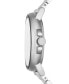 ფოტო #2 პროდუქტის Men's Signatur Sport Three Hand Date Silver-Tone Stainless Steel Watch 40mm