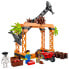 Фото #5 товара LEGO 60342 City Stunt-Challenge: Haiangriff, Motorrad-Stunt-Abenteuerspielzeug fr 5-Jhrige, Geschenkidee