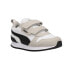 Фото #3 товара Puma R78 V Slip On Toddler Boys White Sneakers Casual Shoes 37361802