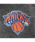 Фото #6 товара Men's New York Knicks Heathered Charcoal Flanker Full-Zip Jacket