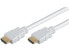 Фото #2 товара M-CAB 7003010 - 1 m - HDMI Type A (Standard) - HDMI Type A (Standard) - 4096 x 2160 pixels - 3D - White