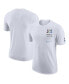 Men's White Brooklyn Nets 2022/23 City Edition Courtside Max90 Vintage-Like Wash T-shirt