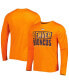 ფოტო #4 პროდუქტის Men's Orange Denver Broncos Combine Authentic Offsides Long Sleeve T-shirt