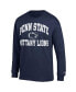 Фото #3 товара Men's Navy Penn State Nittany Lions High Motor Long Sleeve T-shirt