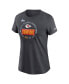 ფოტო #1 პროდუქტის Women's Anthracite Kansas City Chiefs Super Bowl LVII Champions Locker Room Trophy Collection T-shirt
