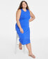 Фото #2 товара Платье для женщин On 34th Rib-Knit Midi Tank, размер плюс, созданное для Macy's.