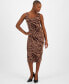 Фото #1 товара Petite Sleeveless Bodycon Midi Dress, Created for Macy's