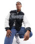 Фото #1 товара Tommy Jeans letterman jacket in multi