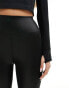 Фото #10 товара ASOS 4505 deep waist leggings in black high shine