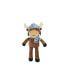 Фото #2 товара Infant Boy Plush Bathrobe and Toy Set, Winter Moose