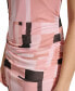 Women's Printed Mesh Sleeveless Dress