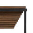 Фото #4 товара Кофейный столик Чёрный Натуральный Железо древесина ели 120 x 60 x 43,5 cm