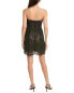 Фото #2 товара Ml Monique Lhuillier Sloan Mini Cocktail Dress Women's