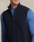 ფოტო #3 პროდუქტის Men's Mesh-Knit Cotton Full-Zip Sweater Vest