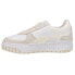 Фото #3 товара Puma Cali Dream Tweak Platform Womens Off White, White Sneakers Casual Shoes 38