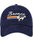 Men's Navy Bronco Roscoe Corduroy Adjustable Hat