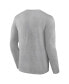 Фото #3 товара Men's Heather Gray Kentucky Wildcats Campus Long Sleeve T-shirt