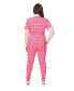 ფოტო #2 პროდუქტის Plus Size Sashed Skinny Leg Bexley Jumpsuit