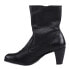 Blackstone Jl86 Zippered Womens Black Casual Boots JL86-001