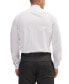 Фото #2 товара Men's Modern Spread Collar Textured Fitted Shirt