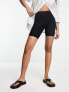 ASOS DESIGN 2 pack basic legging shorts in black 34 - фото #7