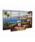 Rio Italian Afternoon Multi Panel Art Set 6 Piece - 49" x 19"