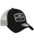 Фото #4 товара Men's Black Las Vegas Raiders Property Trucker 9TWENTY Snapback Hat