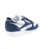 Фото #16 товара Reebok Classic Leather Mens Blue Suede Lace Up Lifestyle Sneakers Shoes