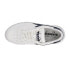 Фото #4 товара Diadora Mi Basket Low 2030 Lace Up Mens White Sneakers Casual Shoes 179384-C149