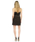 ფოტო #2 პროდუქტის Women's Bustier Sleeveless Belted Mini Dress