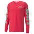 Фото #3 товара Puma R&M X Graphic Crew Neck Long Sleeve T-Shirt Mens Size S Casual Tops 535443