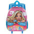 KARACTERMANIA Barbie Rainbow Small 3D Backpack With Wheels