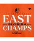 Фото #4 товара Men's Orange Baltimore Orioles 2023 AL East Division Champions Locker Room T-shirt