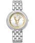 ფოტო #1 პროდუქტის Women's Swiss Thea Stainless Steel Bracelet Watch 38mm