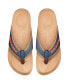 Фото #1 товара Men's Chicago Bears Cork Flip Flops