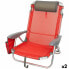 Folding Chair with Headrest Aktive Menorca Red 51 x 76 x 45 cm (2 Units)