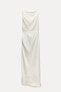 Фото #7 товара Платье из смесового льна со сборками — zw collection ZARA