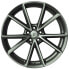 WSP Aiace anthracite polished 8.5x19 ET40 - LK5/112 ML66.4