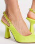 Фото #6 товара Туфли ASOS DESIGN Prosper Lime Fizz