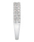 Фото #2 товара Certified Diamond Multi-Row Band (3/4 ct. t.w.) in 14k White Gold