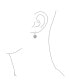 ფოტო #2 პროდუქტის Open Lightweight Scroll Filigree Multi Heart Shape Puff Hearts Drop Dangle Earrings For Women Girlfriend Oxidized .925 Sterling Silver Lever back
