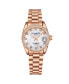 Women's Rose Gold Stainless Steel Bracelet Watch 31mm