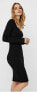 Фото #3 товара Women´s dress VMWILLOW Slim Fit LS SWEETHEART DRESS GA NOOS 10250951 Black