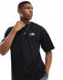 The North Face Simple Dome logo oversized t-shirt in black