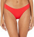 La Blanca Women's Island Goddess Solid Swim Hipster Bottom Cherry size 4 307031