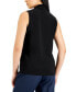 Фото #2 товара Women's Gathered-Front Stretch Knit Top