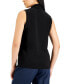 Women's Gathered-Front Stretch Knit Top