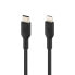 Belkin CAA004BT2MBK - 2 m - Lightning - USB C - Male - Male - Black