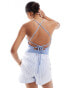 Фото #3 товара Pimkie lace up back detail body in blue