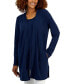Фото #1 товара Women's Open Front Knit Cardigan, Created for Macy's